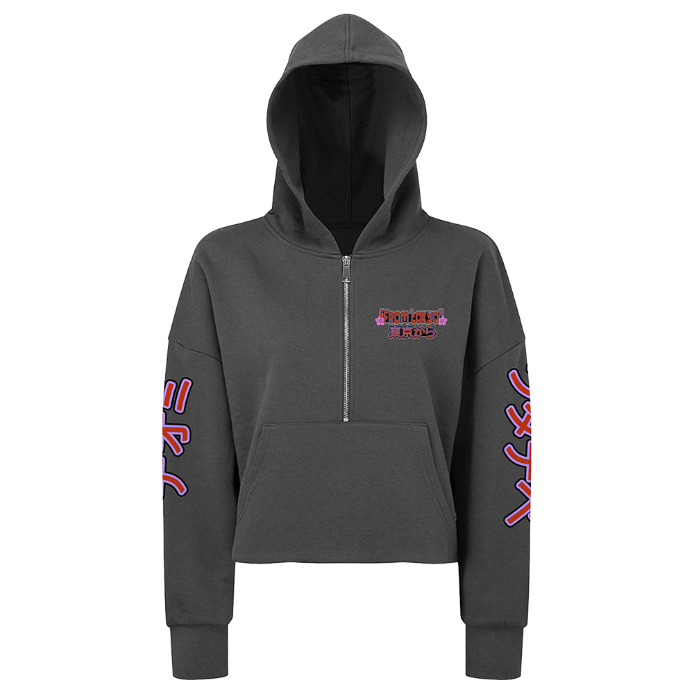 From Tokyo Cropped Hoodie