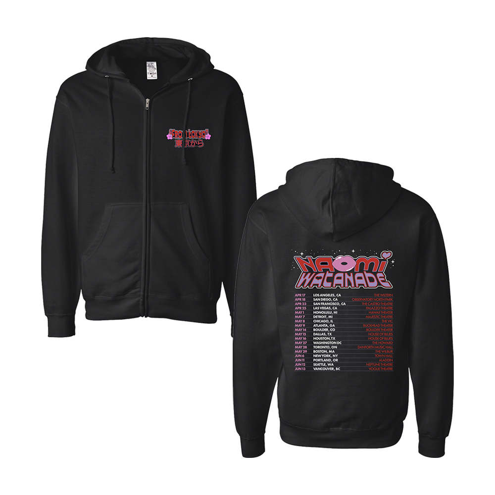 From Tokyo Tour Zip Up Hoodie