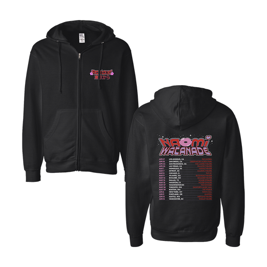 From Tokyo Tour Zip Up Hoodie