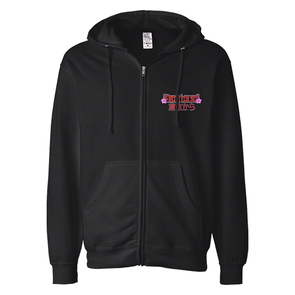 From Tokyo Tour Zip Up Hoodie