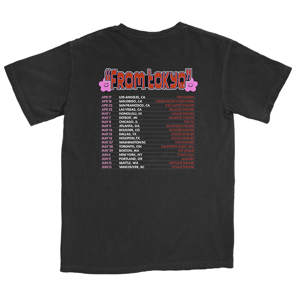 From Tokyo Tour Black T-Shirt