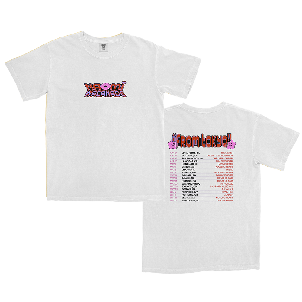 From Tokyo Tour White T-Shirt