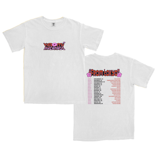From Tokyo Tour White T-Shirt