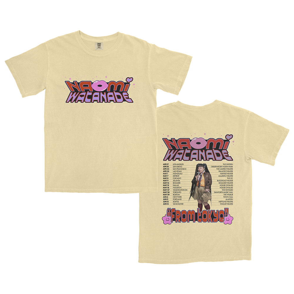 From Tokyo Tour Yellow T-Shirt