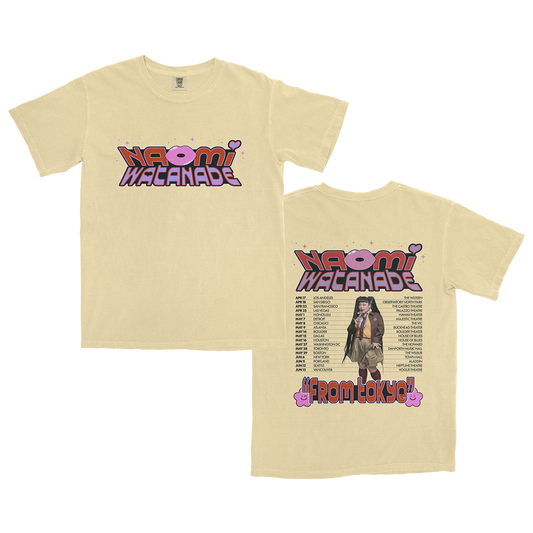 From Tokyo Tour Yellow T-Shirt
